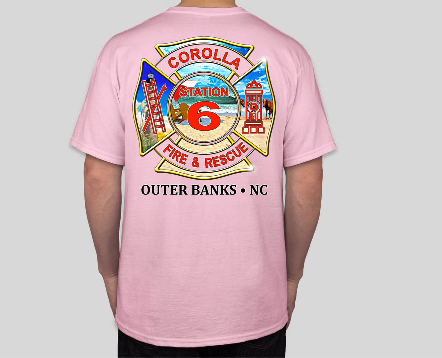 Beach Short Sleeve T-shirt