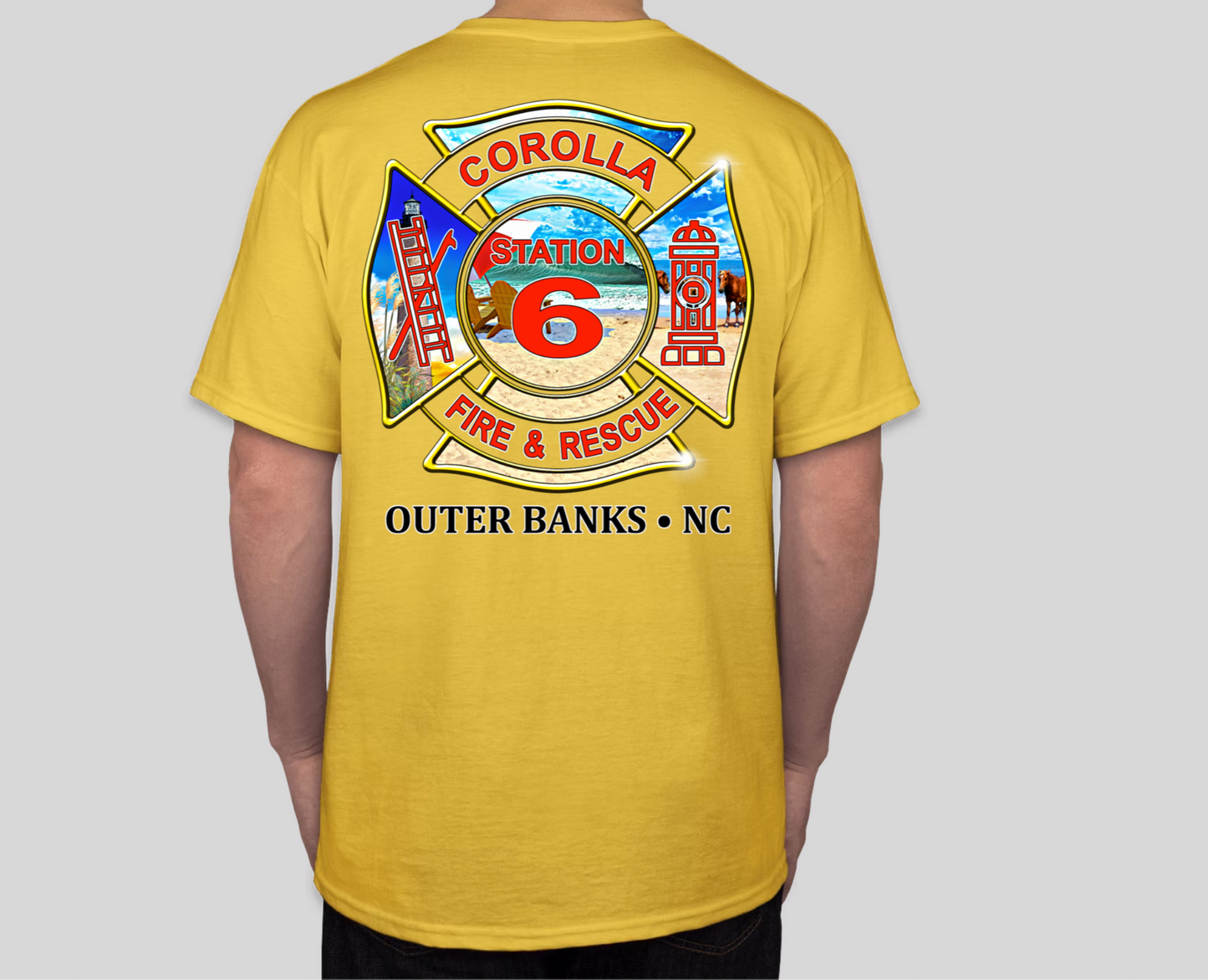 Beach Short Sleeve T-shirt