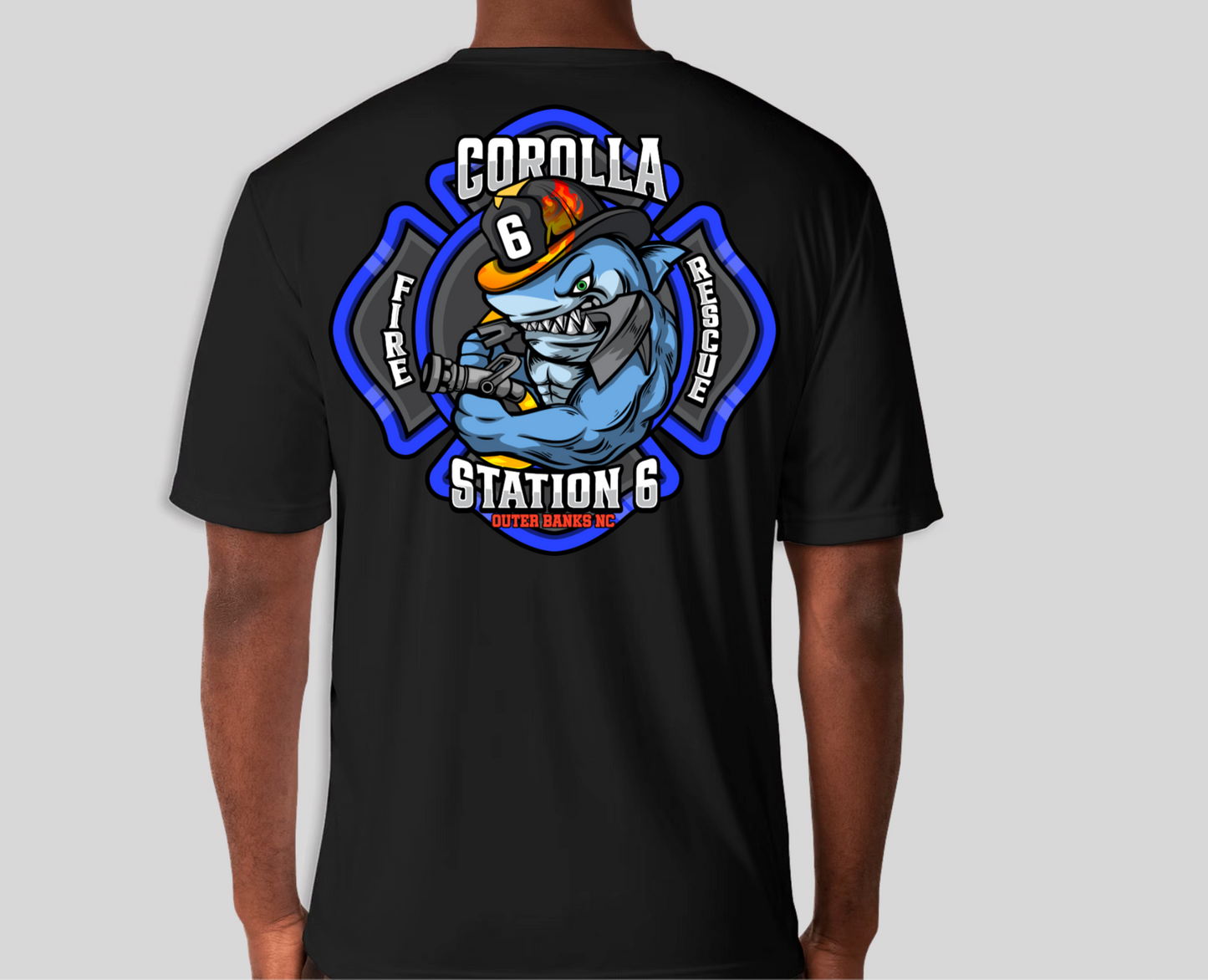 Shark SS Moisture Wicking T-Shirt