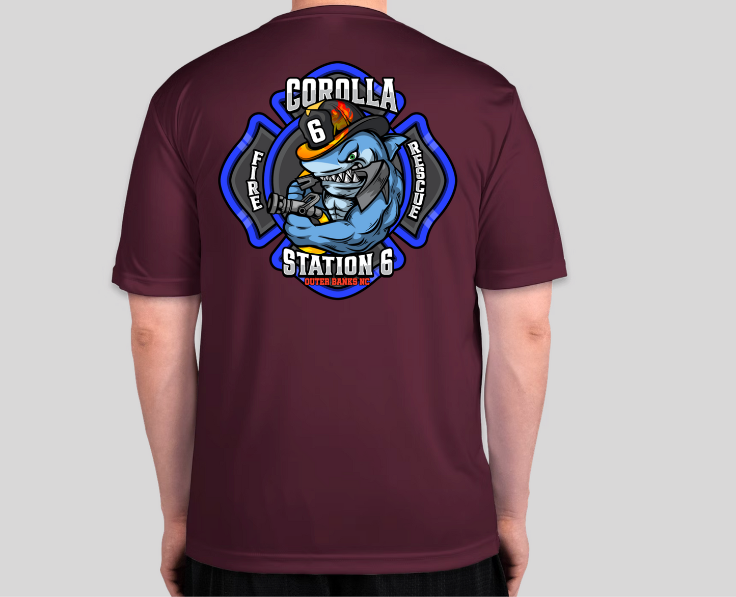 Shark SS Moisture Wicking T-Shirt