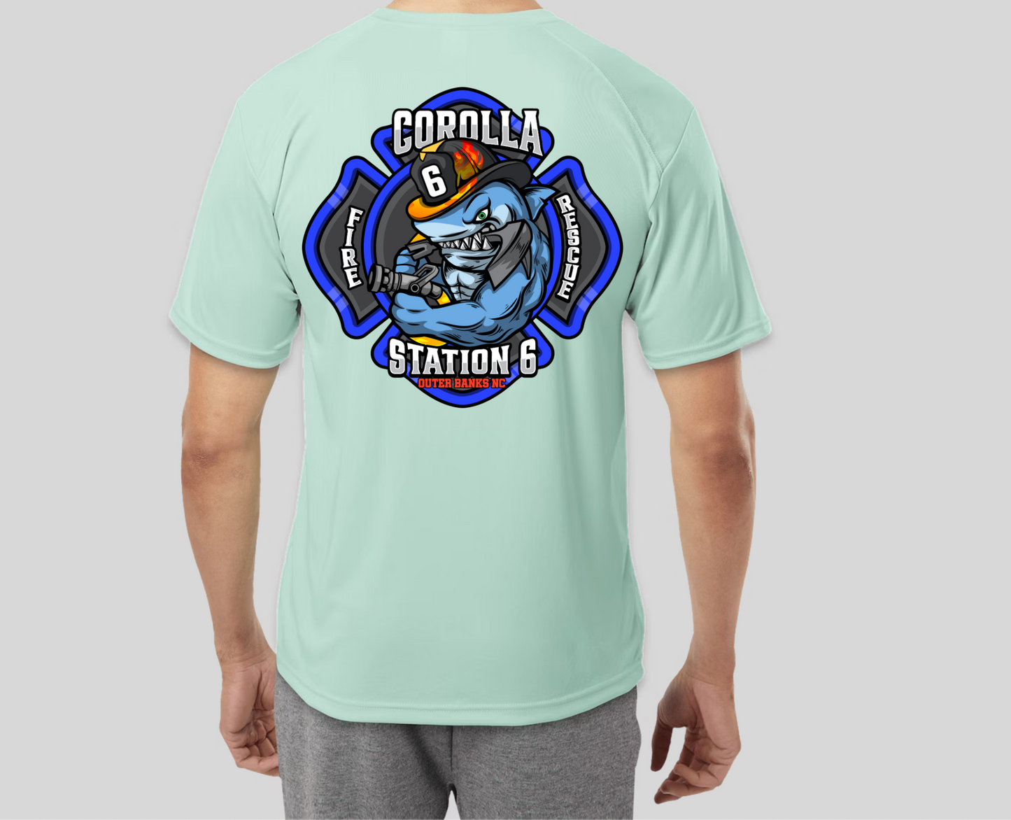 Shark SS Moisture Wicking T-Shirt