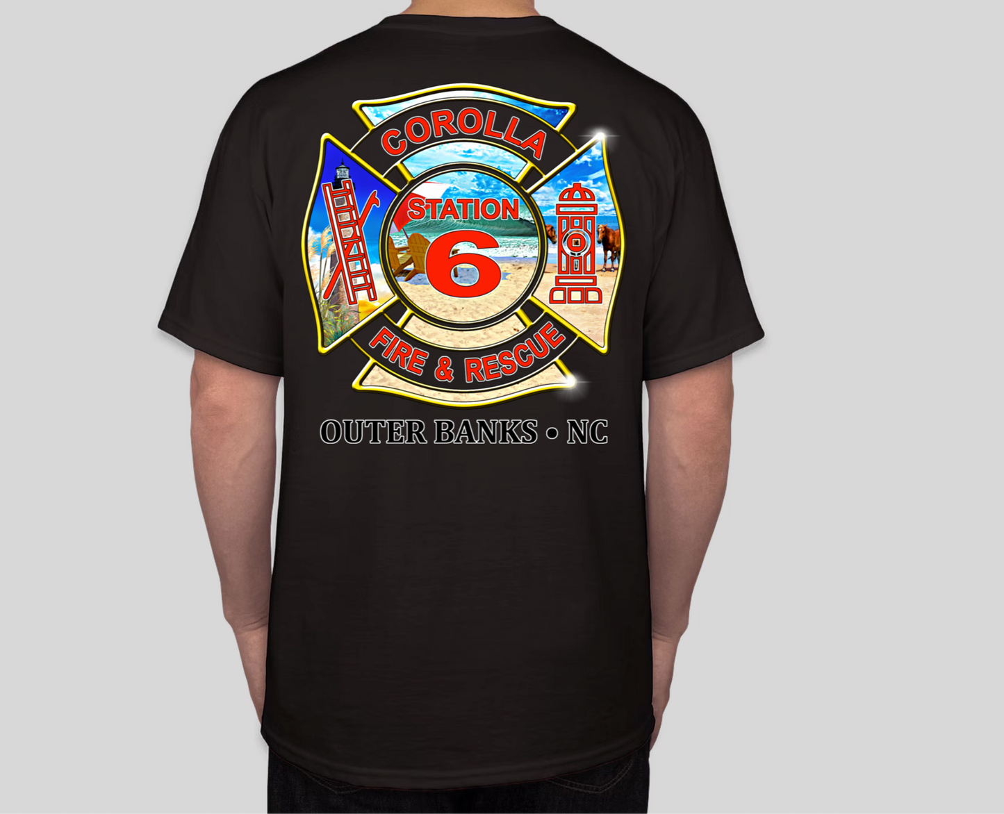 Beach Short Sleeve T-shirt