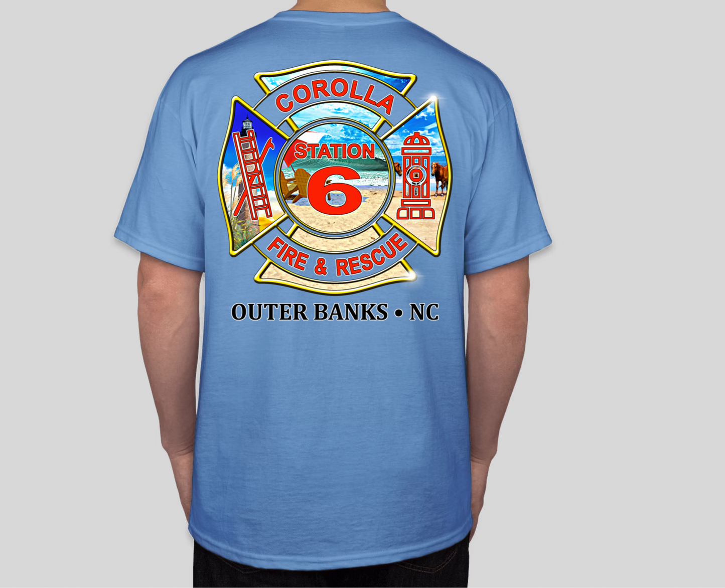 Beach Short Sleeve T-shirt