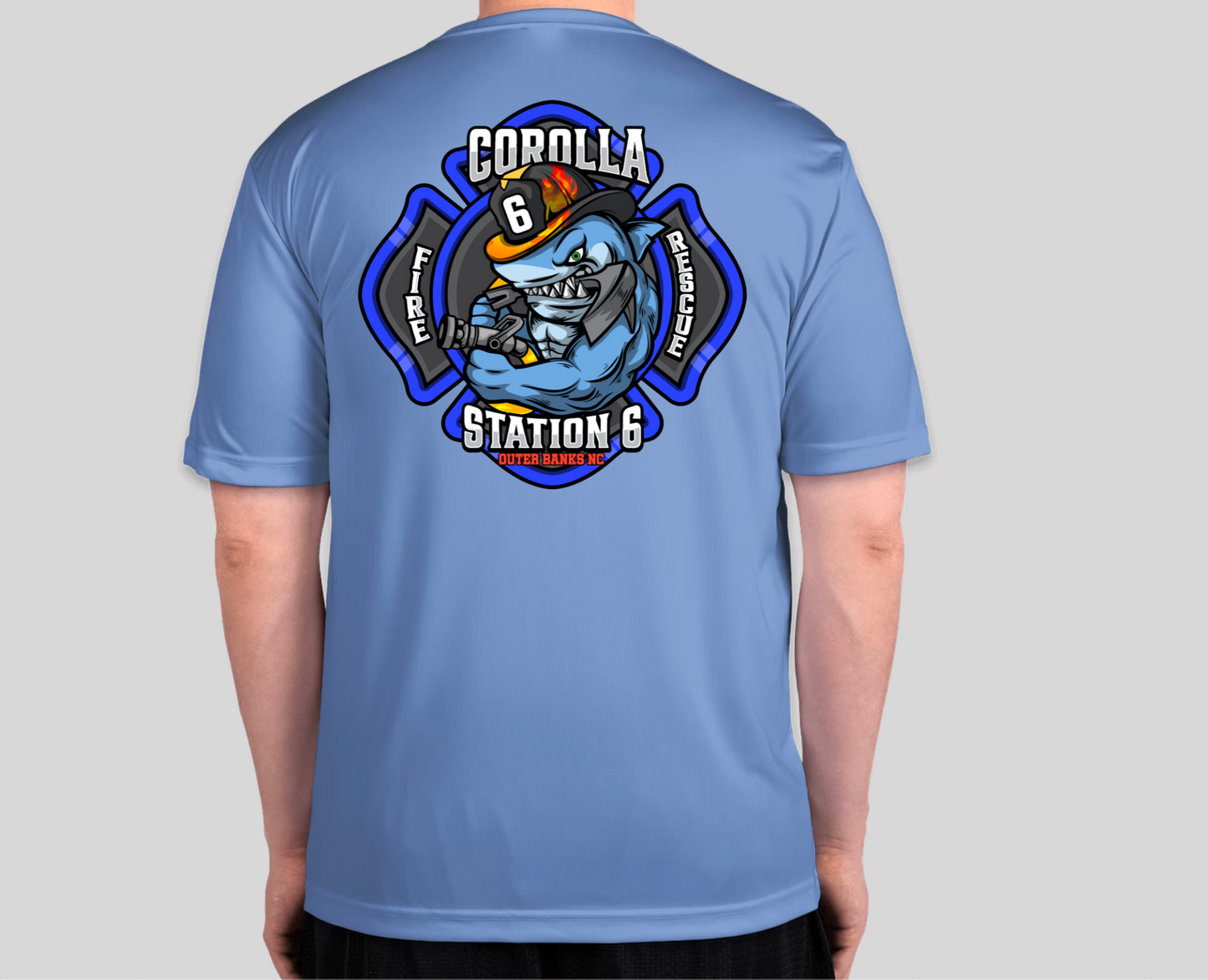 Shark SS Moisture Wicking T-Shirt