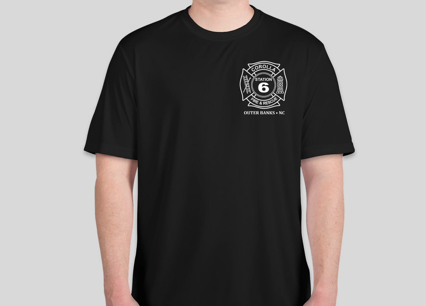 Station 6 Short Sleeve Moisture Wicking T-Shirt