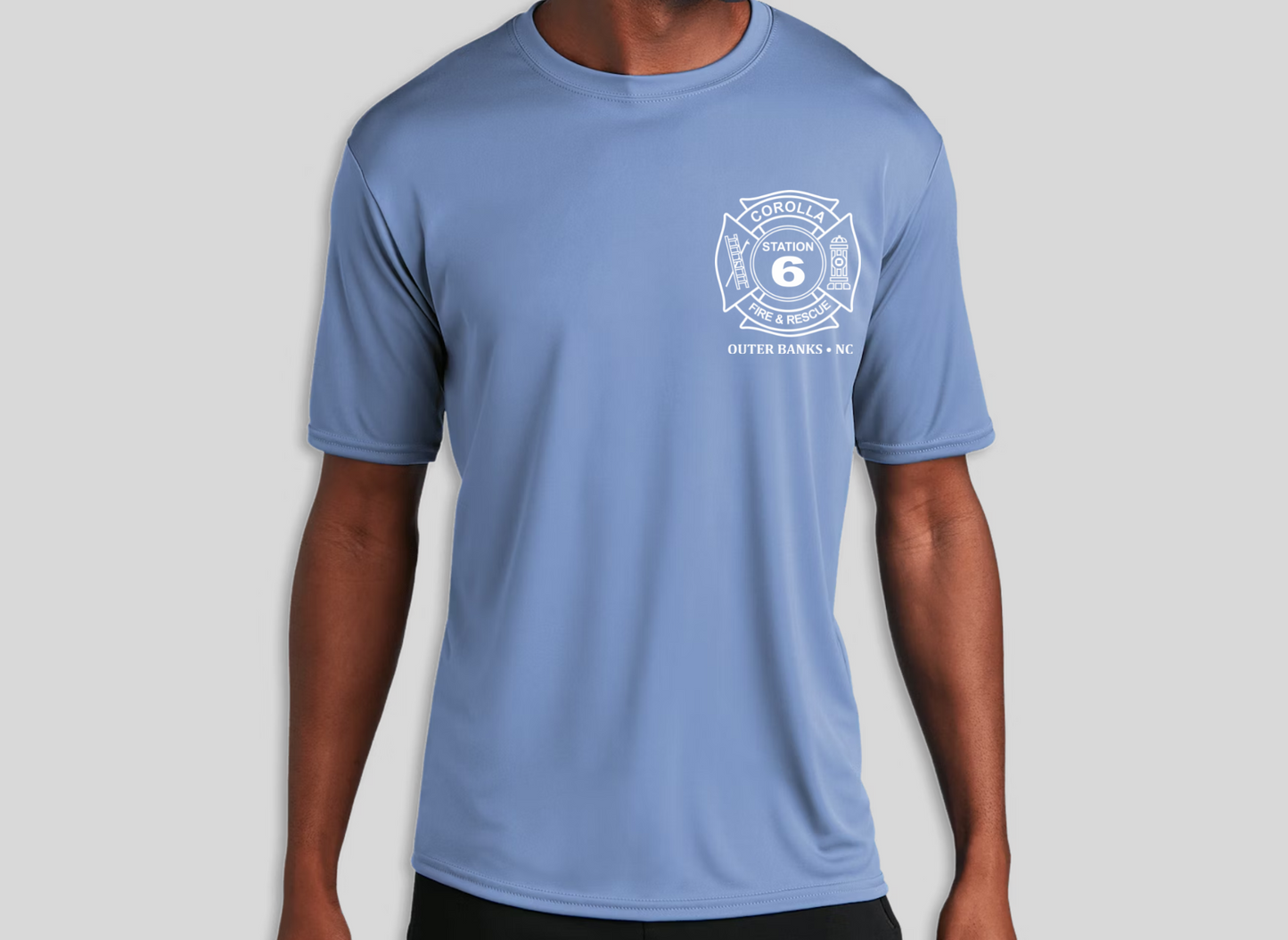 Station 6 Short Sleeve Moisture Wicking T-Shirt