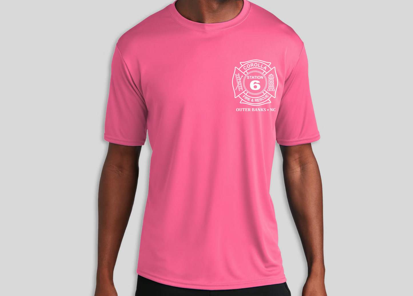Station 6 Short Sleeve Moisture Wicking T-Shirt