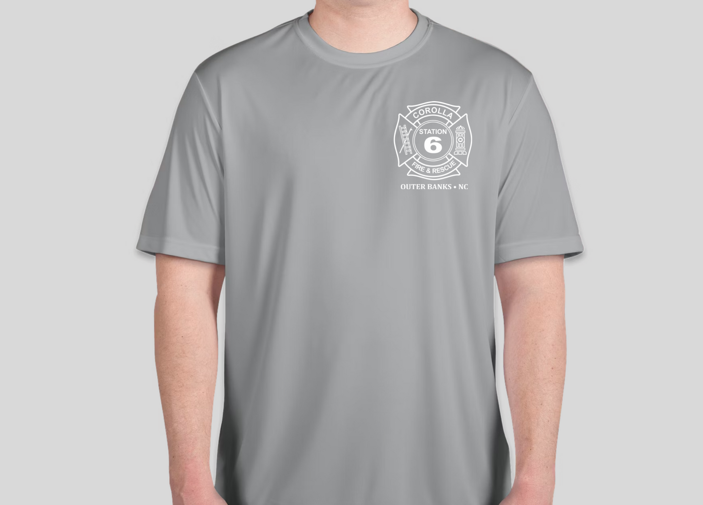 Station 6 Short Sleeve Moisture Wicking T-Shirt